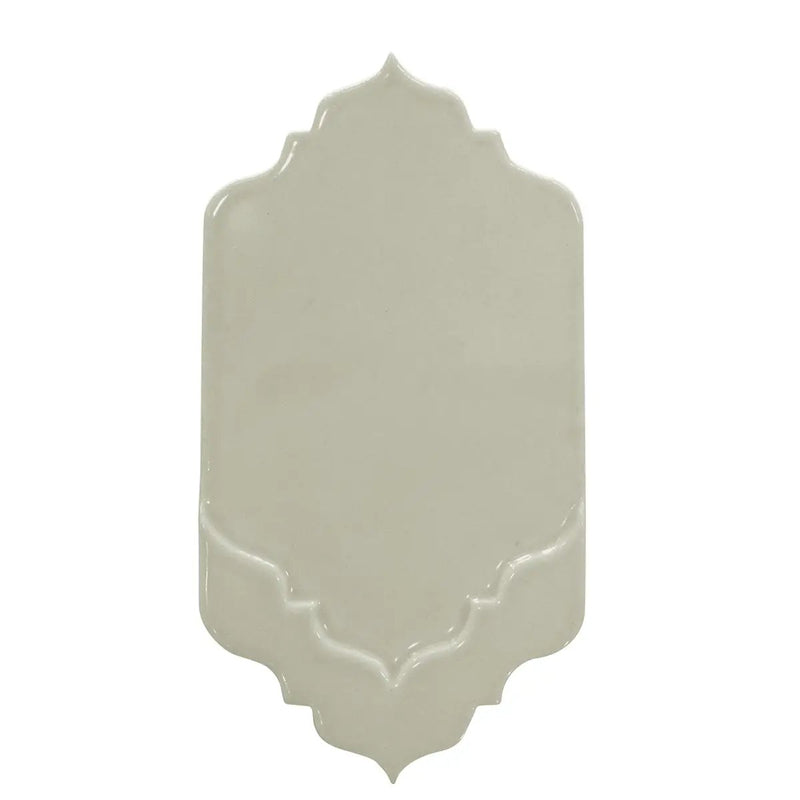 Zephyr Glossy Musa Ceramic Accent Tiles 4x8