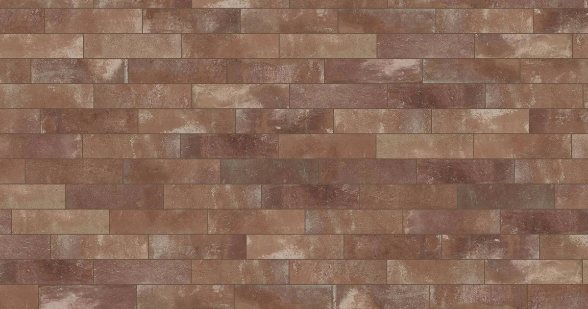Brick World London Red Look Porcelain Tiles 3x12