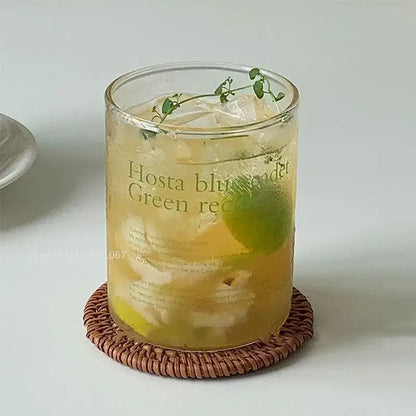 Brie cheese sandwich printed glass coffee mug kitchen cup with straw