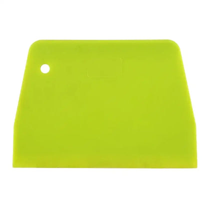 Bright green silicone spatula dough cutter kitchen baking tool