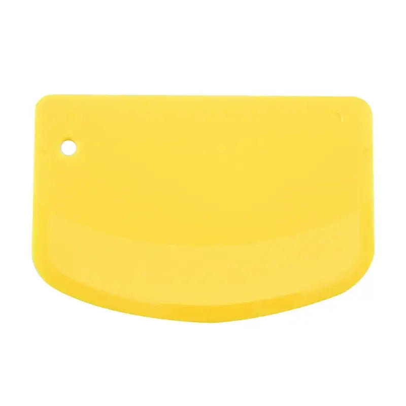 Bright green silicone spatula dough cutter kitchen baking tool