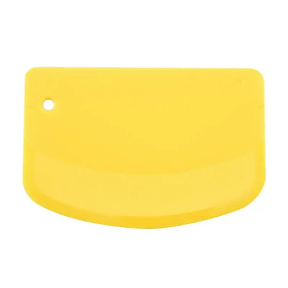 Bright green silicone spatula dough cutter kitchen baking tool