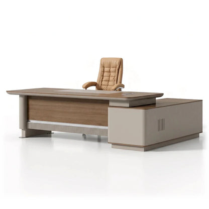 Brinton · Modern L-Shaped Executive Desk