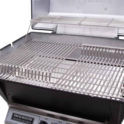Broilmaster P3X Super Premium Cast Aluminum Gas Grill With Flare Busters, Griddle And Smoker Shutter (SAK98194)