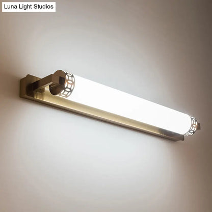 DecorBites™ Bronze LED Wall Light Sconce for Minimalist Bathroom Vanity Lighting