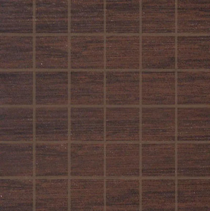 Bronzo Matte 2x2 Fabric Look Porcelain Mosaics 12x12