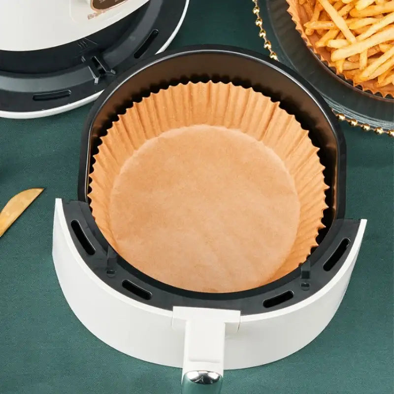 Brown non-stick barbecue paper baking cups kitchen cooking plate