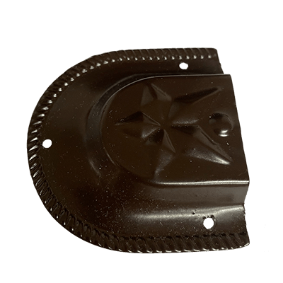 Trunk Handle Cap - Star Design (Replacement End Hardware)