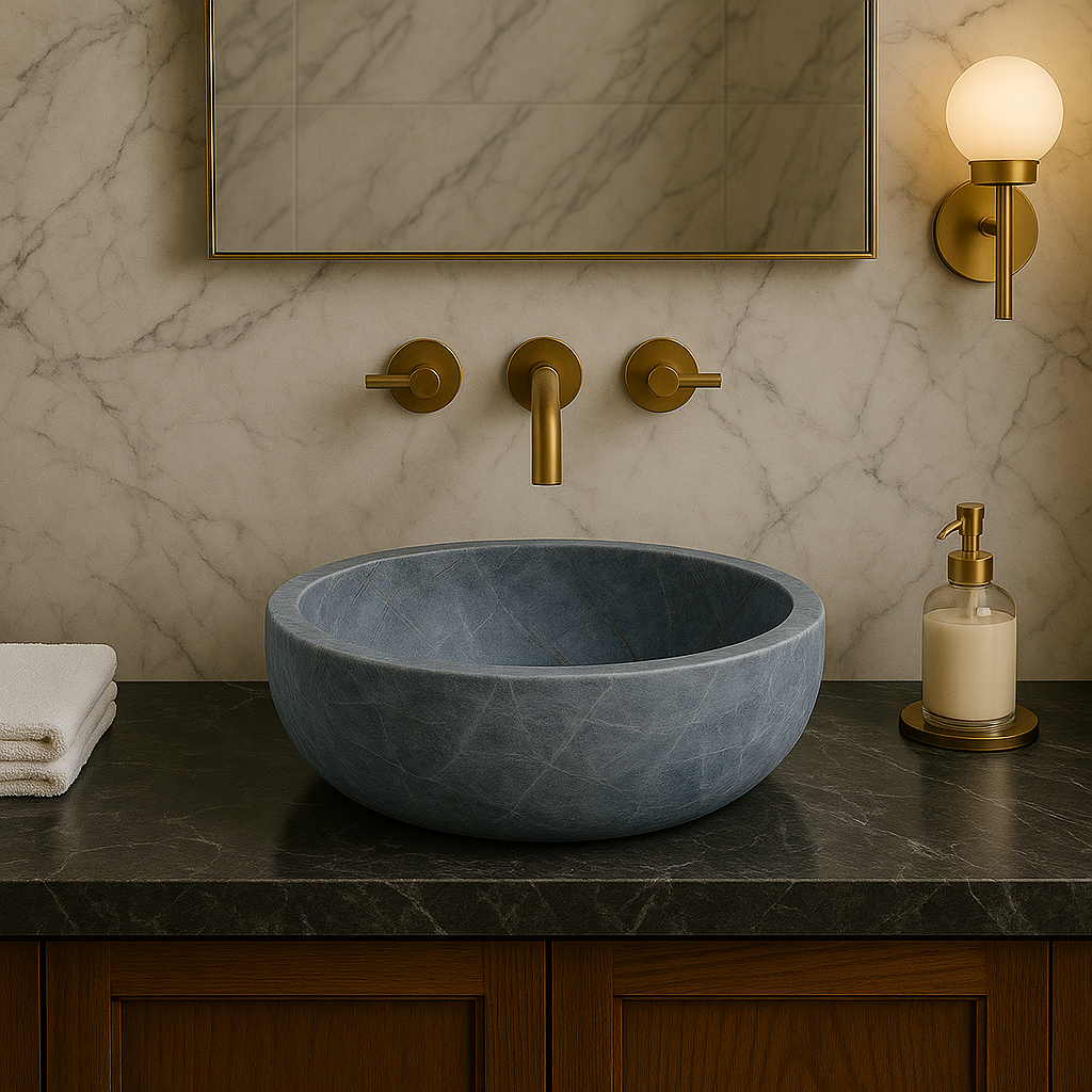 Sirius Silver Marble Sink