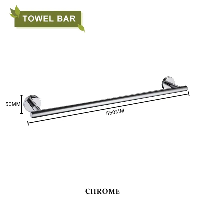 Brushed gold bathroom accessories set hand towel bar and paper holder