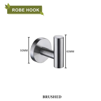 Brushed gold bathroom accessories set hand towel bar and paper holder