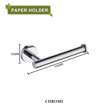 Brushed gold bathroom accessories set hand towel bar and paper holder