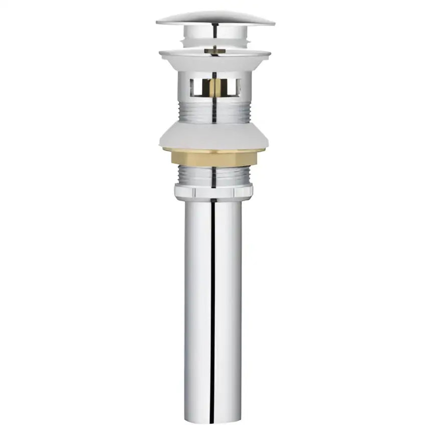Brushed gold pop-up drain stopper 2-pack – bathroom sink drains