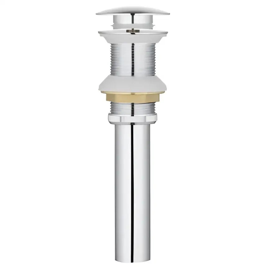 Brushed gold pop-up drain stopper 2-pack – bathroom sink drains