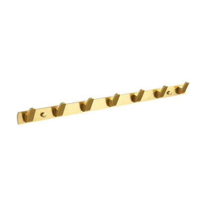 Brushed gold robe hooks bathroom and kitchen wall hardware