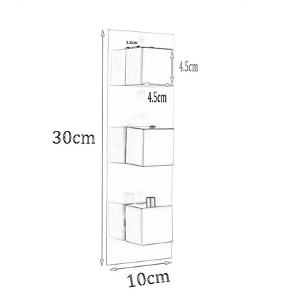 Brushed nickel thermostatic mixer valve bathroom shower control