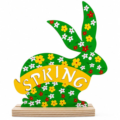 Easter Rabbit Bunny Shape Spring Cutout 7.6 Inches
