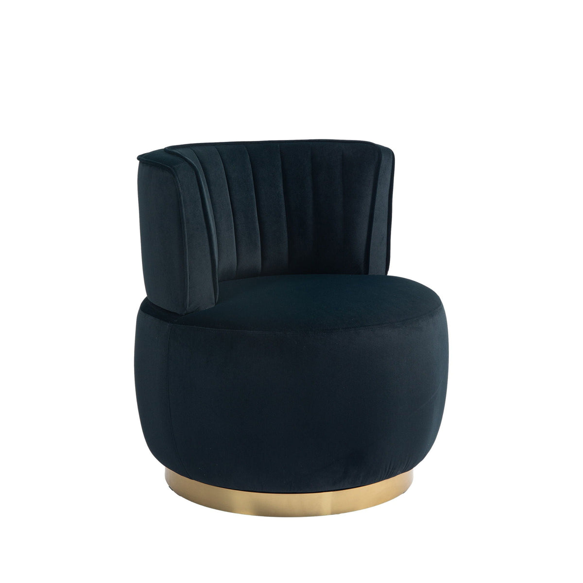 360 Degree Swivel Cuddle Barrel Accent Sofa Chair