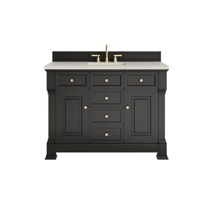 James Martin Brookfield 48" Single Bathroom Vanity, Black Onyx