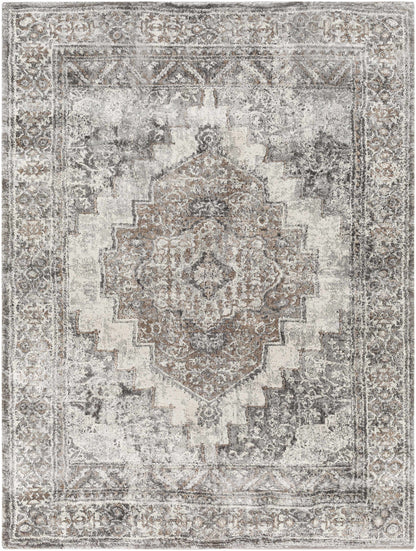 Manaring Charcoal Luxe Thick Area Rug
