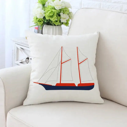 Cactus hand painting decorative pillowcase for living room sofa