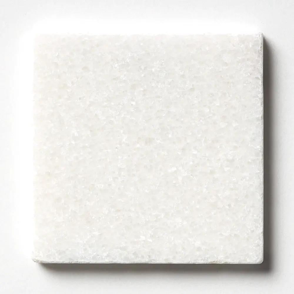 Calacata T Tumbled Marble Tiles 4x4