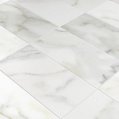 Calacatta Gold Honed Marble Tiles 12x24