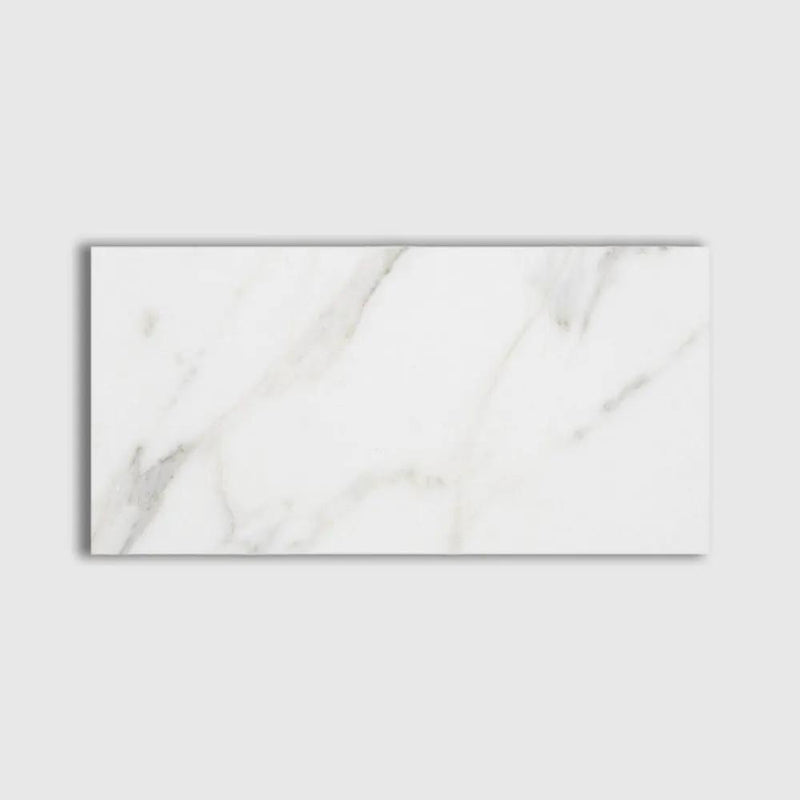 Calacatta Gold Honed Marble Tiles 2 3/4x5 1/2