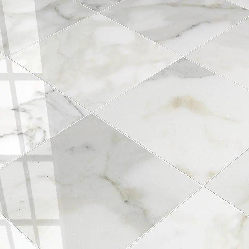 Calacatta Gold Polished Marble Tiles 18x18
