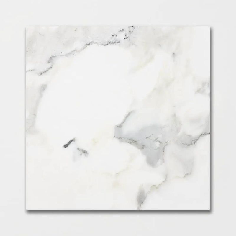 Calacatta Gold Polished Marble Tiles 18x18