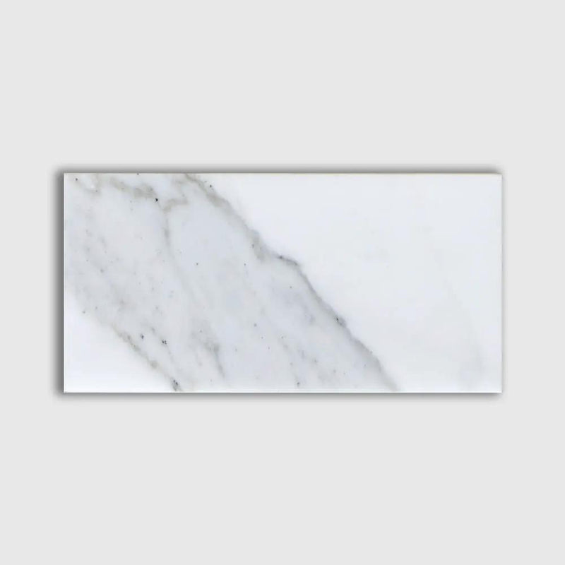 Calacatta Gold Polished Marble Tiles 2 3/4x5 1/2