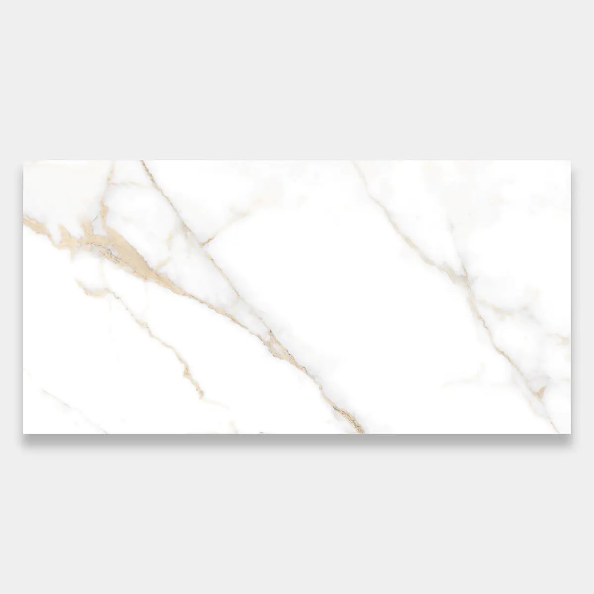 Calacatta Oro Polished Porcelain Tiles 12x24