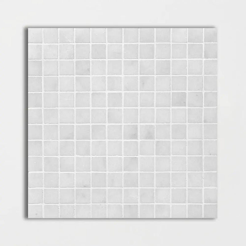 Calacatta T Honed 1x1 Marble Mosaics 12x12