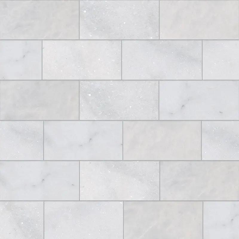 Calacatta T Honed Marble Tiles 2 3/4x5 1/2