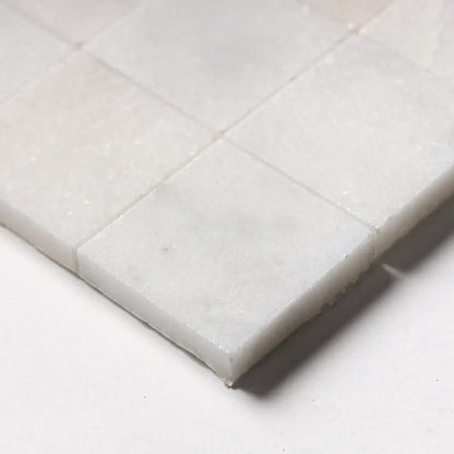 Calacatta T Honed 2x2 Marble Mosaics 12x12