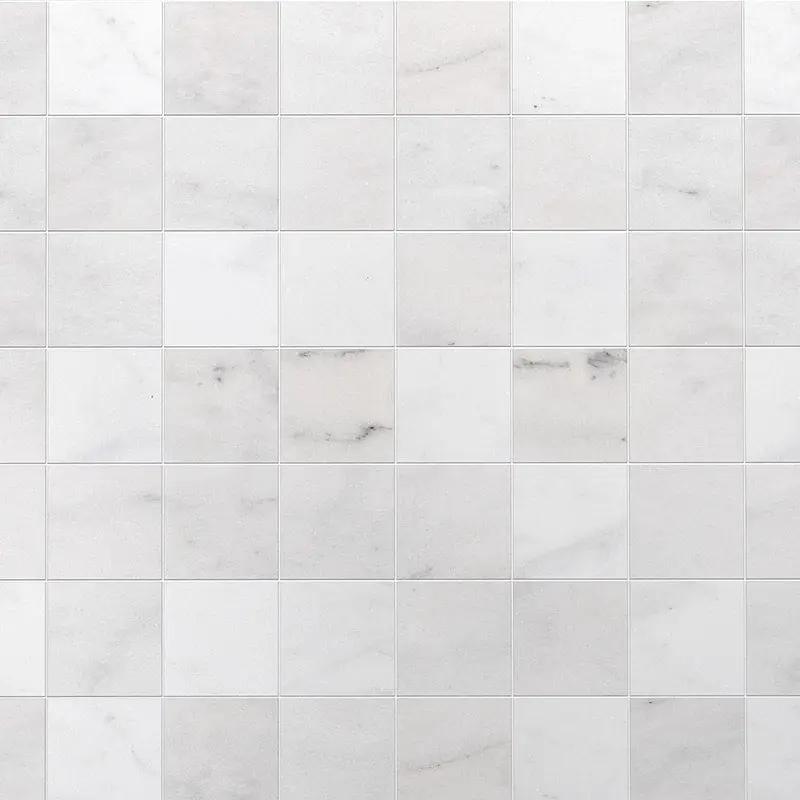 Calacatta T Honed Marble Tiles 5 1/2x5 1/2