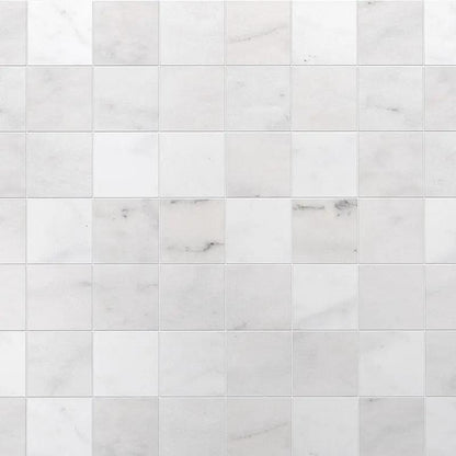 Calacatta T Honed Marble Tiles 5 1/2x5 1/2
