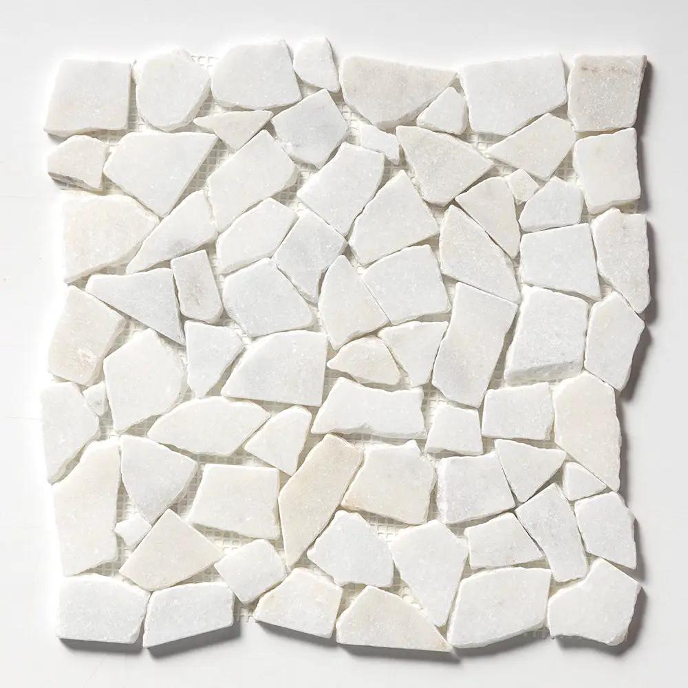 Calacatta T Multi Finish Palladian Marble Mosaics 12x12