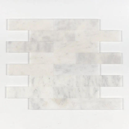 Calacatta T Polished Subway Marble Tiles 3x12