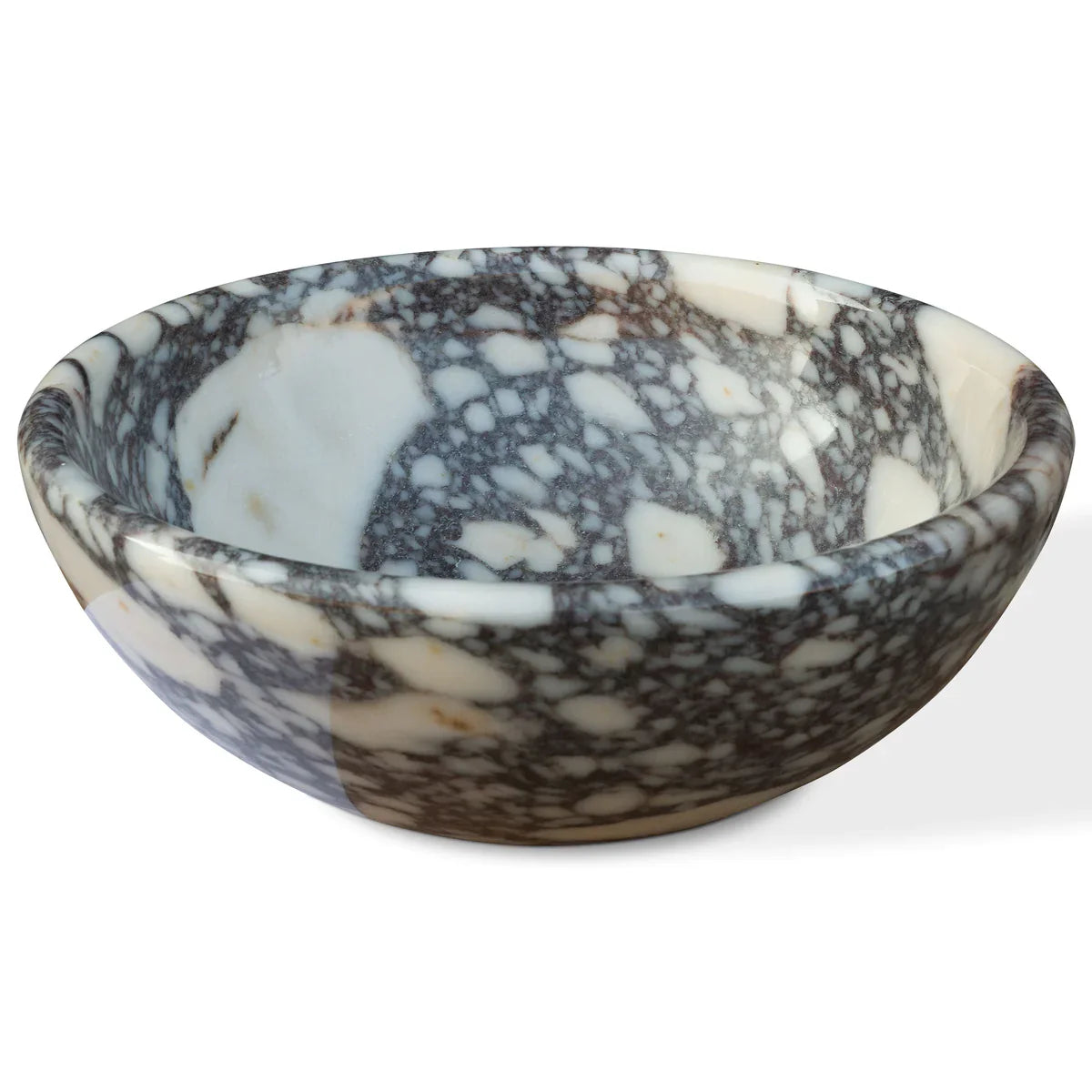 Calacatta Viola Marble Natural Stone Vessel Sink - Polished 16 Inch