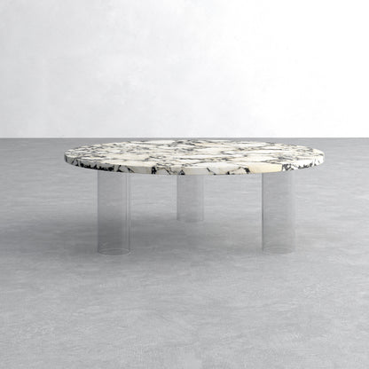 Calacatta Viola Acrylic Table