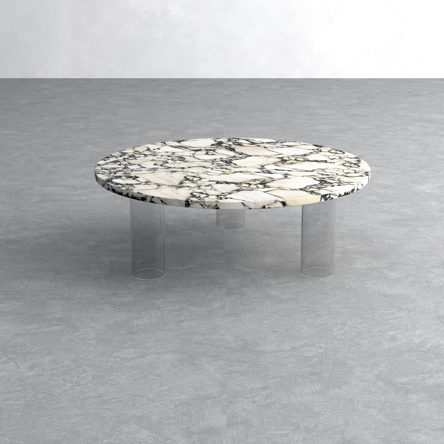 Calacatta Viola Acrylic Table