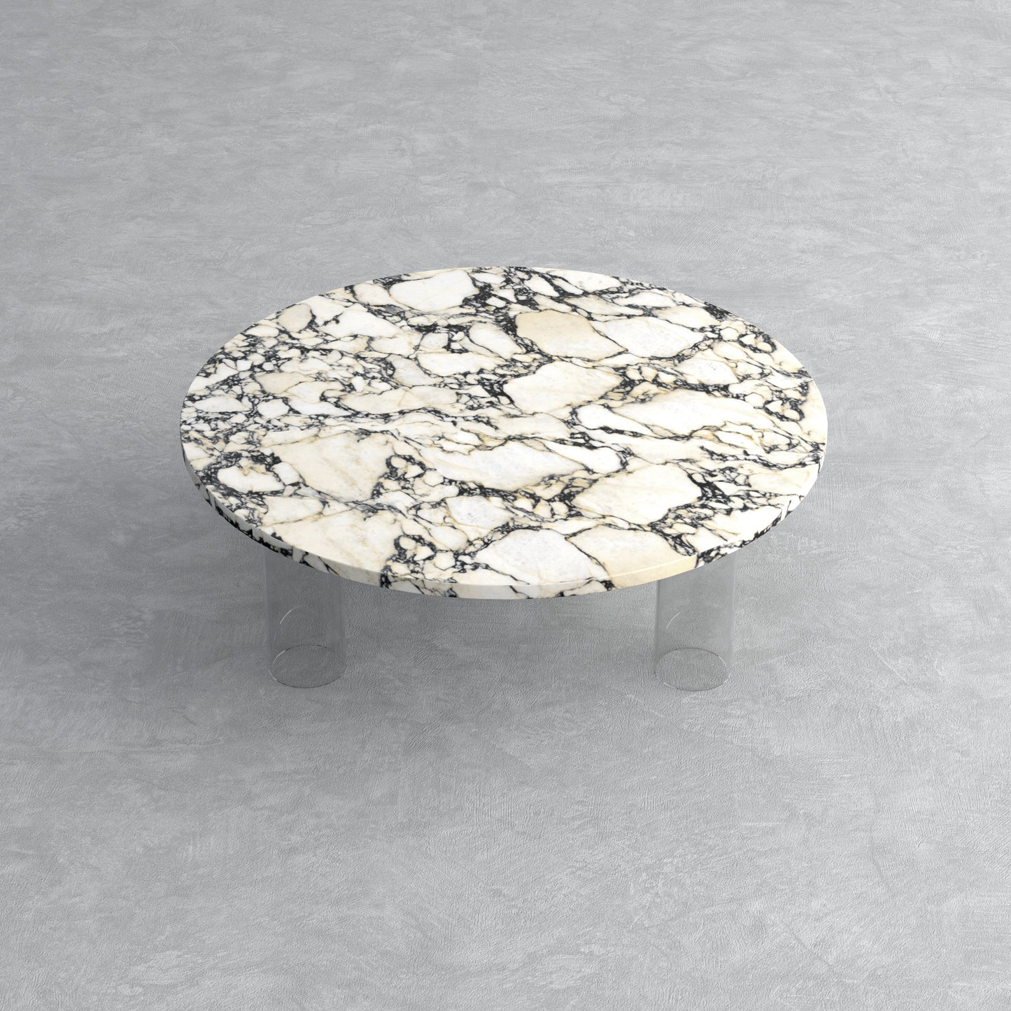 Calacatta Viola Acrylic Table