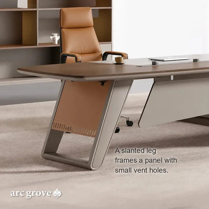 Canmore · Modern L-Shaped Executive Desk