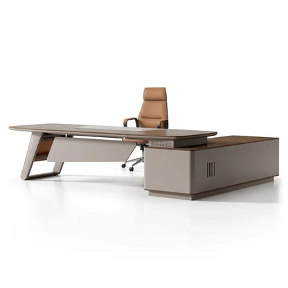 Canmore · Modern L-Shaped Executive Desk