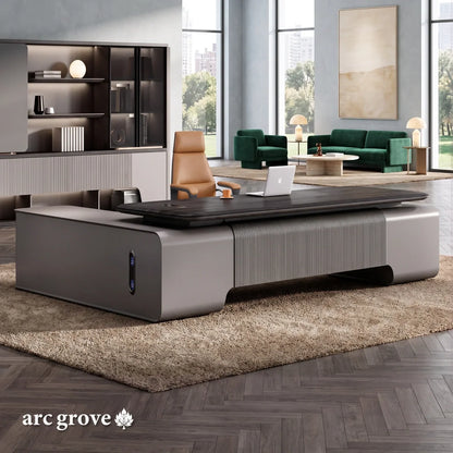 Canon · Modern L-Shaped Executive Desk