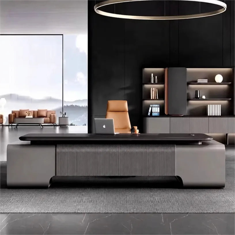 Canon · Modern L-Shaped Executive Desk