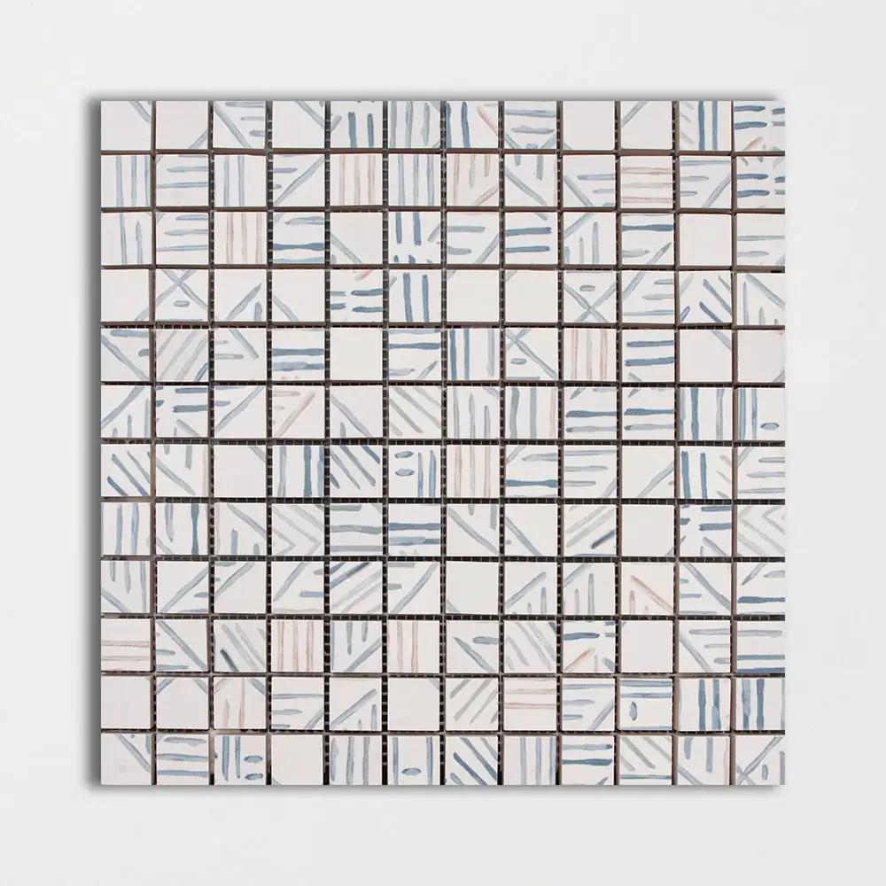 Canyon Matte 1x1 Ceramic Mosaics 12x12