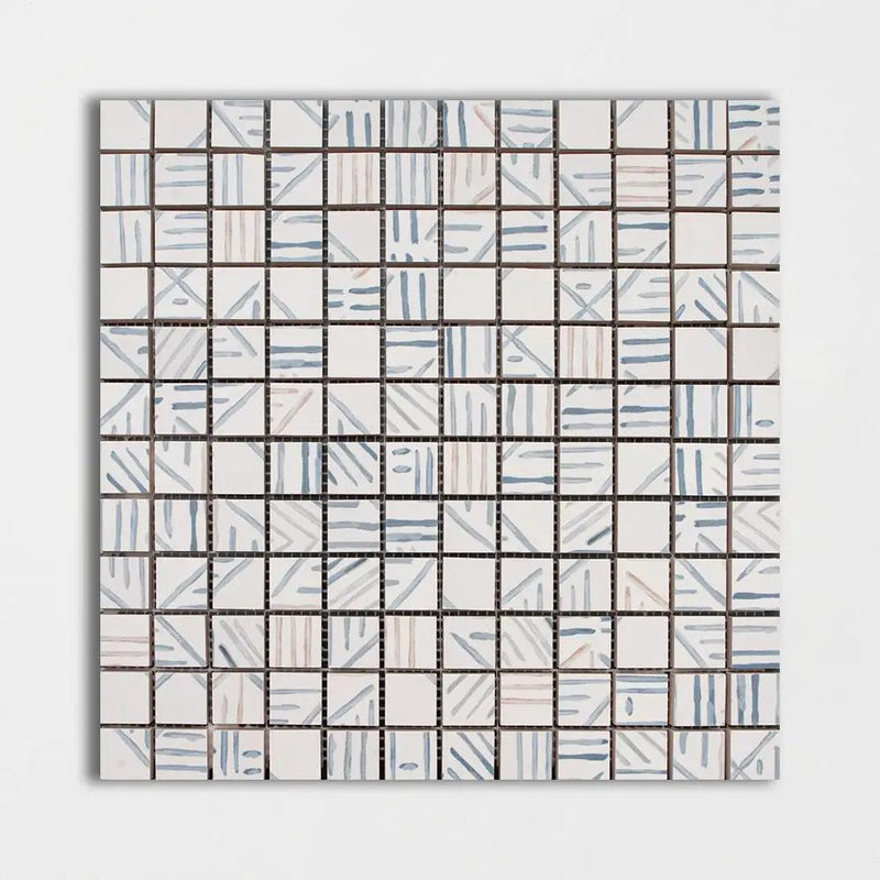 Canyon Matte 1x1 Ceramic Mosaics 12x12