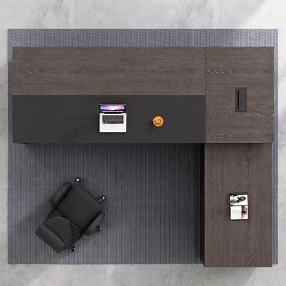 Carlaw · Modern L-Shaped Executive Desk